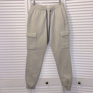 Pacsun Khaki Cargo Drawstring Joggers
